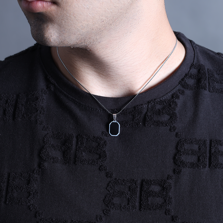 Onyx Octagonal Pendant